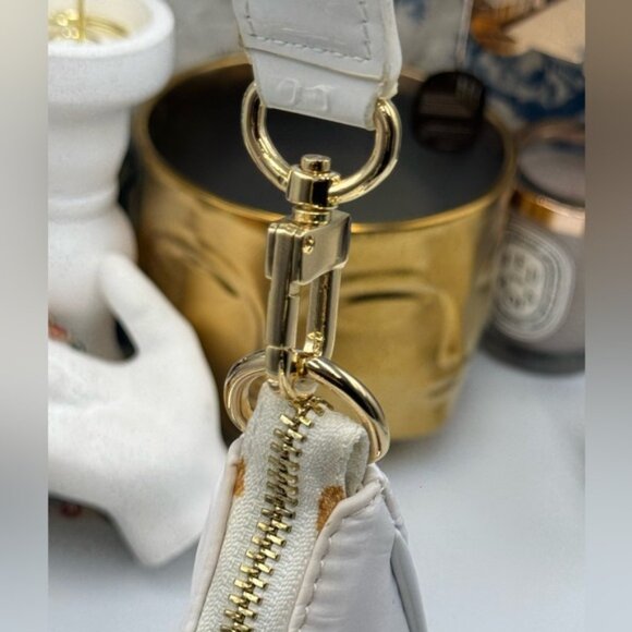 🆕 CHIARA FERRAGNI 🧿 NWT Vicky Eyelike Tote Bag - Borsa a Mano - White - Picture 15 of 16